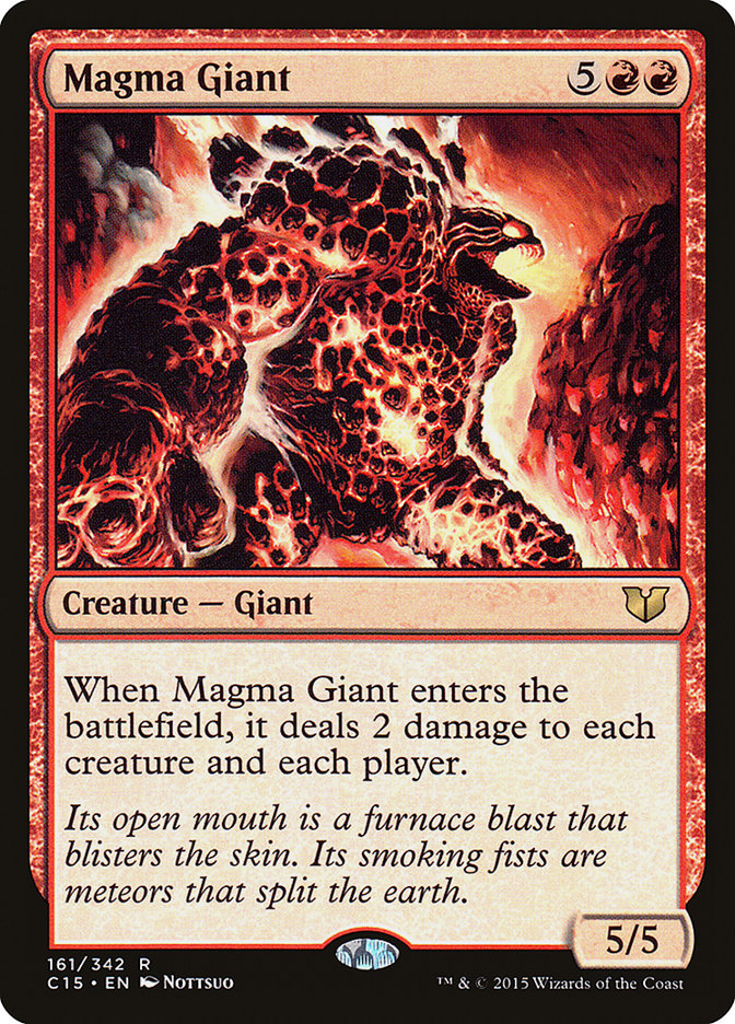 Magma Giant [Commander 2015] | Webway Games