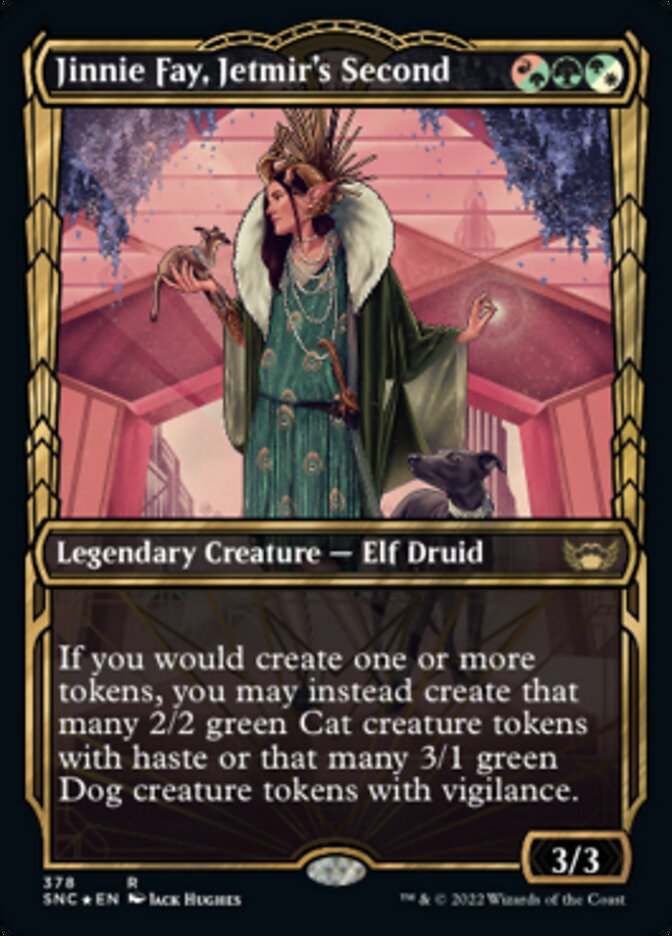 Jinnie Fay, Jetmir's Second (Showcase Golden Age Gilded Foil) [Streets of New Capenna] | Webway Games