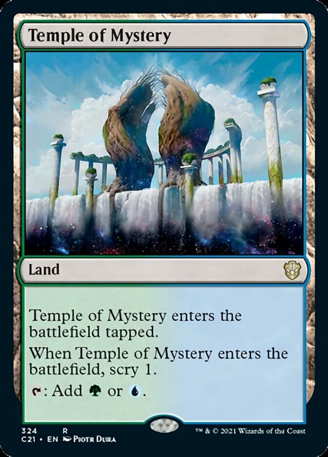 Temple of Mystery [Commander 2021] | Webway Games