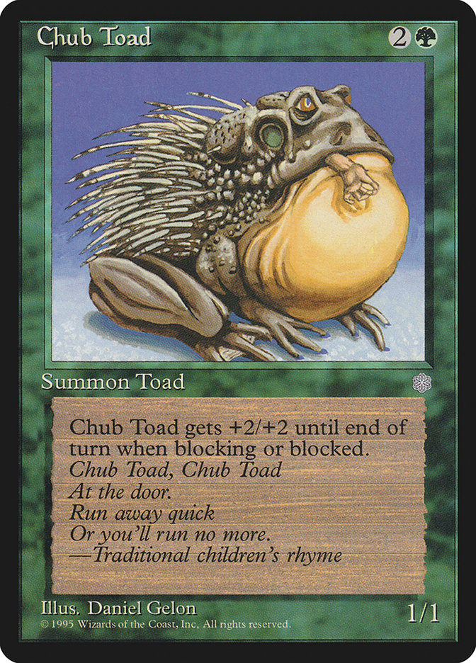Chub Toad [Ice Age] | Webway Games