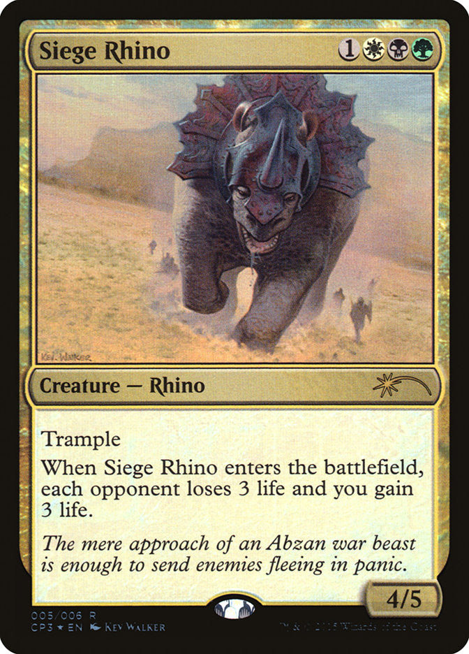 Siege Rhino [Magic Origins Clash Pack] | Webway Games