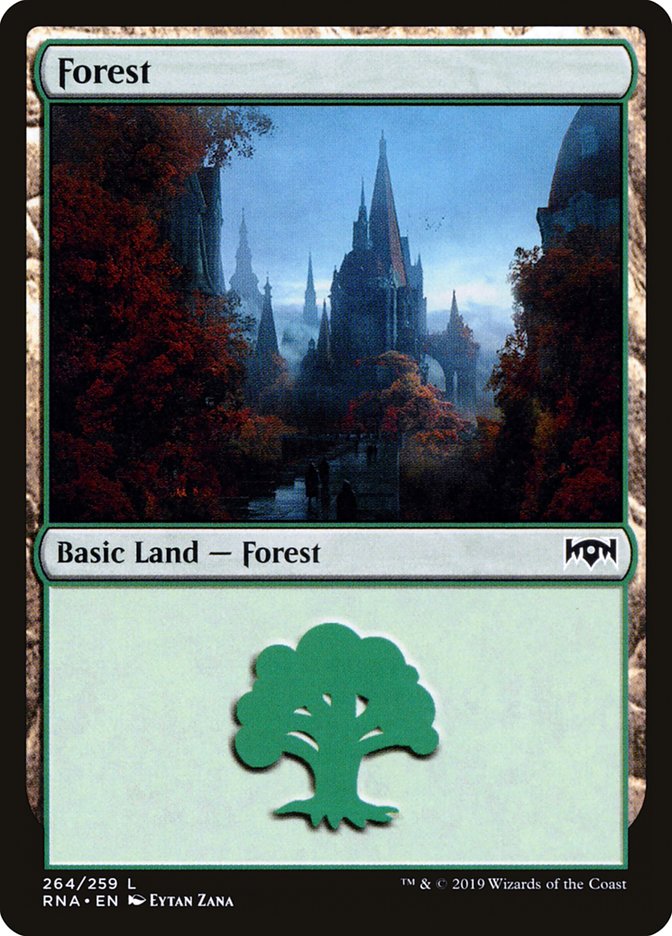 Forest (#264) [Ravnica Allegiance] | Webway Games