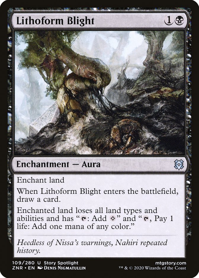 Lithoform Blight [Zendikar Rising] | Webway Games