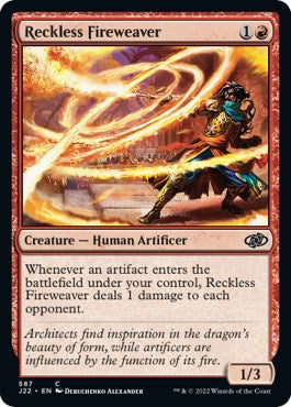 Reckless Fireweaver [Jumpstart 2022] | Webway Games