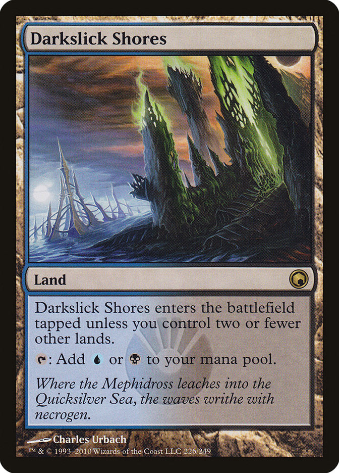 Darkslick Shores [Scars of Mirrodin] | Webway Games