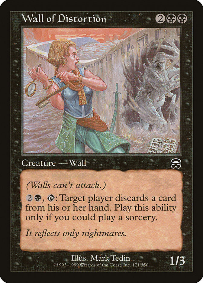 Wall of Distortion [Mercadian Masques] | Webway Games