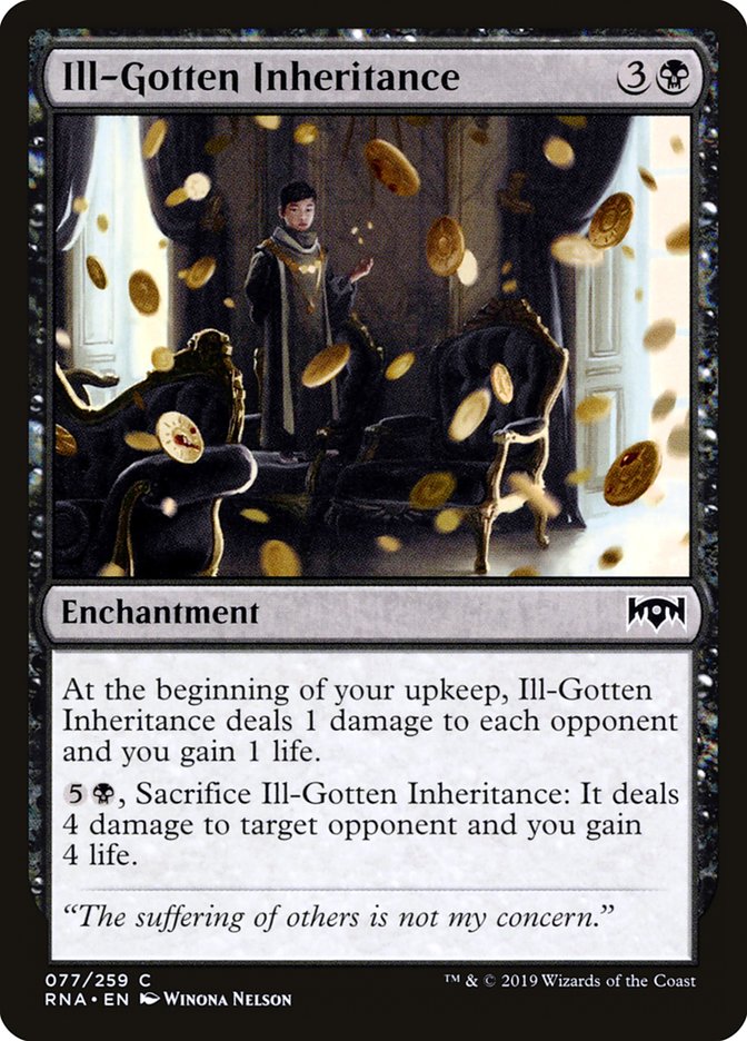 Ill-Gotten Inheritance [Ravnica Allegiance] | Webway Games