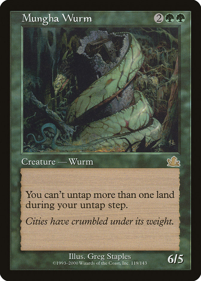Mungha Wurm [Prophecy] | Webway Games