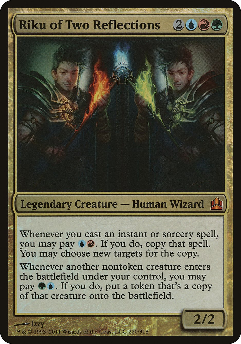 Riku of Two Reflections (Oversized) [Commander 2011 Oversized] | Webway Games