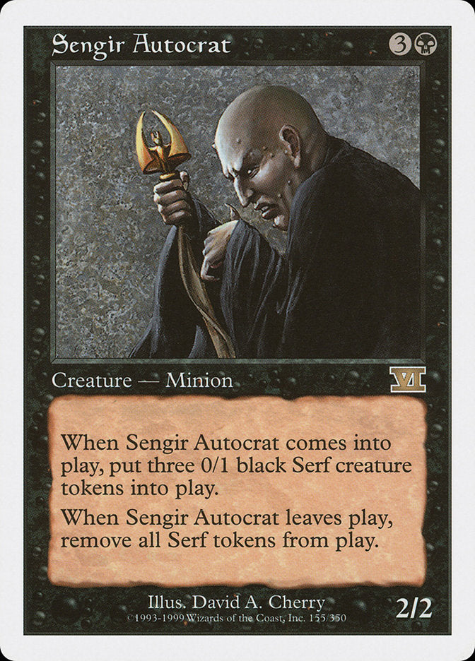 Sengir Autocrat [Classic Sixth Edition] | Webway Games