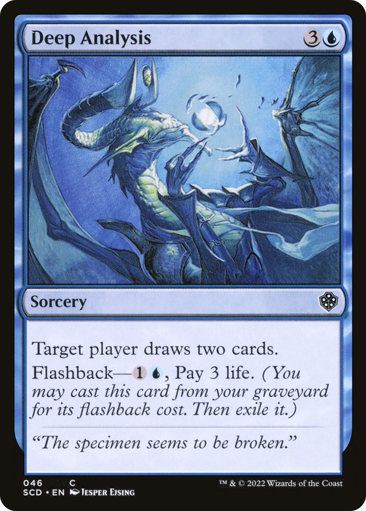 Deep Analysis [Starter Commander Decks] | Webway Games