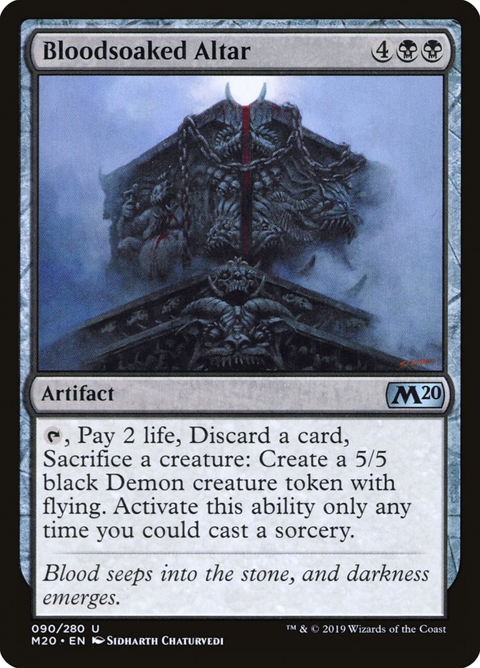 Bloodsoaked Altar [Core Set 2020] | Webway Games