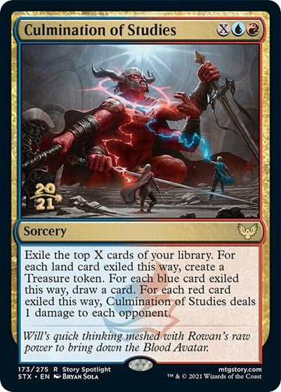 Culmination of Studies [Strixhaven: School of Mages Prerelease Promos] | Webway Games