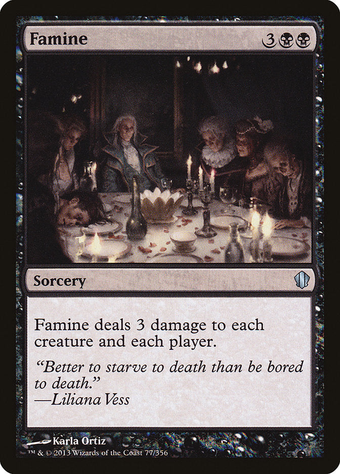 Famine [Commander 2013] | Webway Games