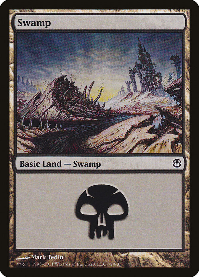 Swamp (#77) [Duel Decks: Ajani vs. Nicol Bolas] | Webway Games