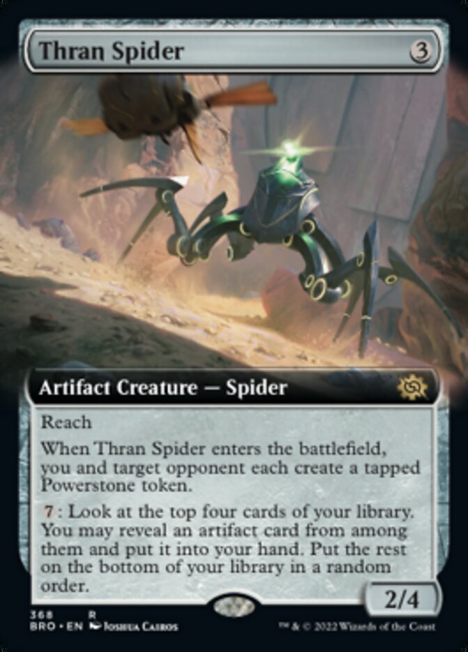 Thran Spider (Extended Art) [The Brothers' War] | Webway Games