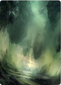 Swamp 1 Art Card [Zendikar Rising Art Series] | Webway Games