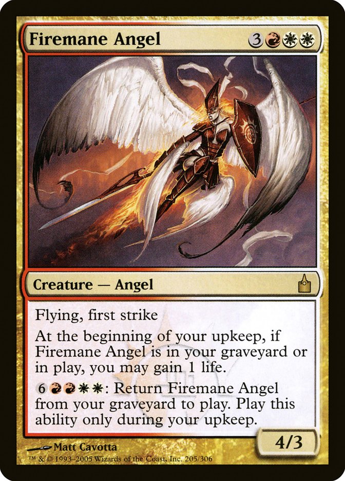 Firemane Angel [Ravnica: City of Guilds] | Webway Games