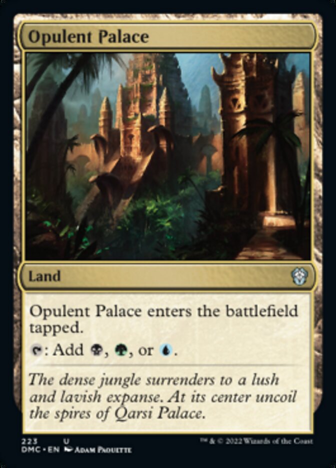 Opulent Palace [Dominaria United Commander] | Webway Games