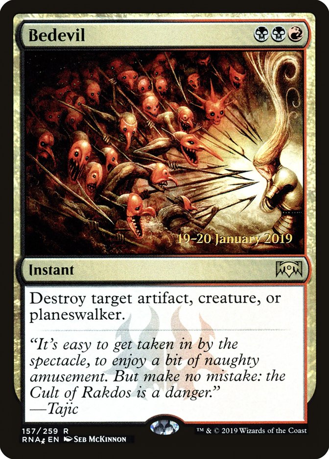 Bedevil [Ravnica Allegiance Prerelease Promos] | Webway Games