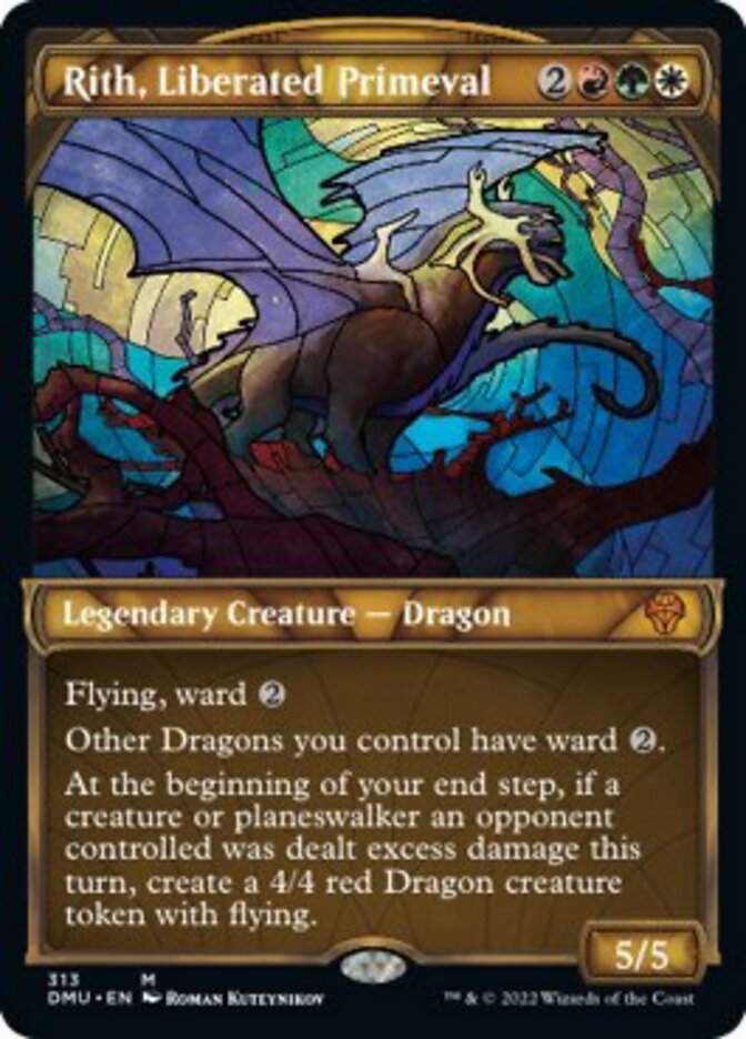 Rith, Liberated Primeval (Showcase) [Dominaria United] | Webway Games