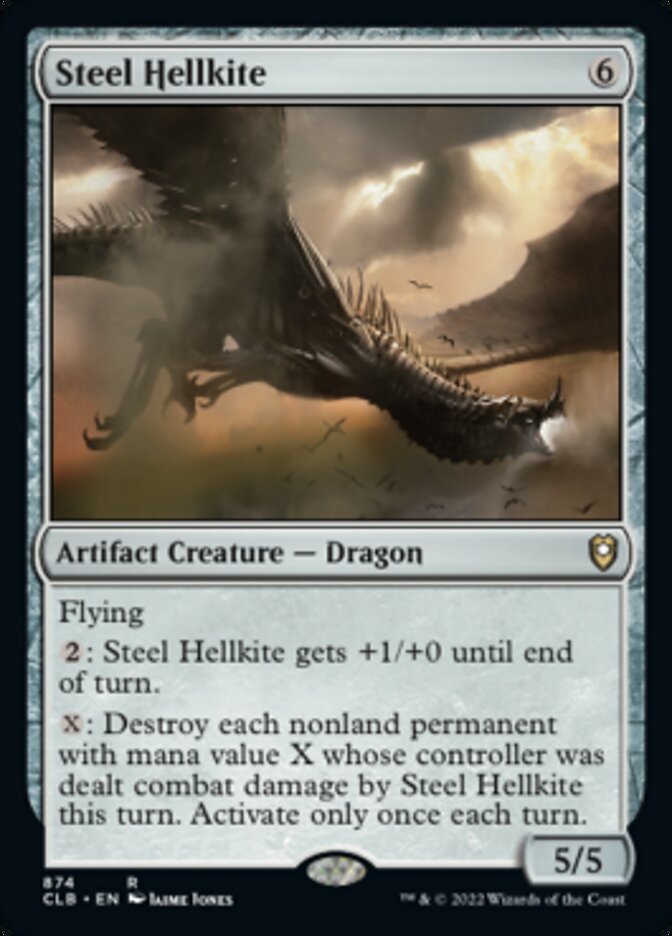 Steel Hellkite [Commander Legends: Battle for Baldur's Gate] | Webway Games