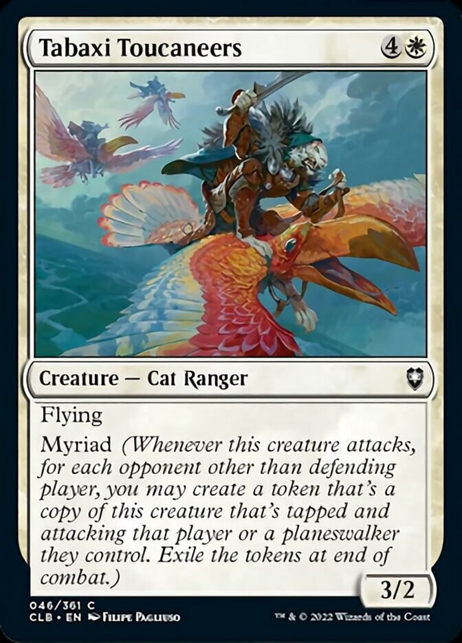 Tabaxi Toucaneers [Commander Legends: Battle for Baldur's Gate] | Webway Games