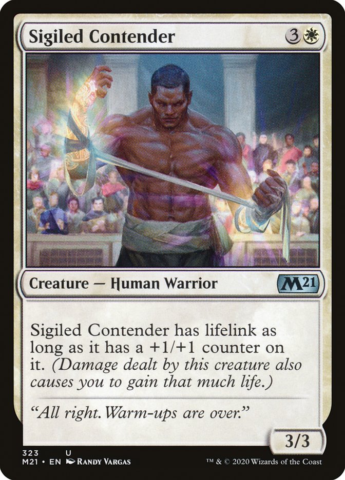 Sigiled Contender [Core Set 2021] | Webway Games