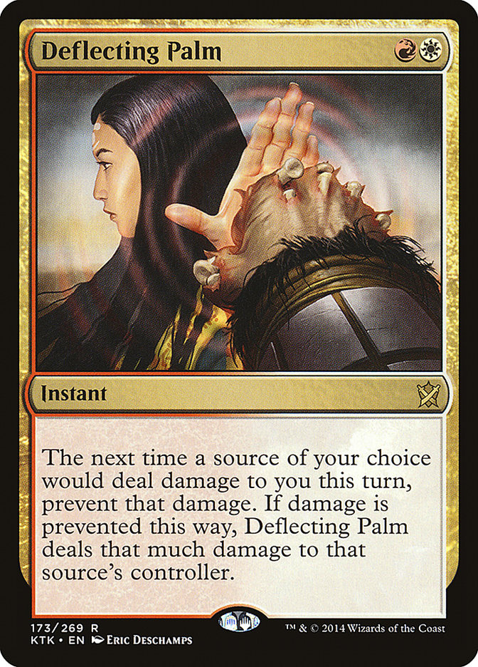 Deflecting Palm [Khans of Tarkir] | Webway Games
