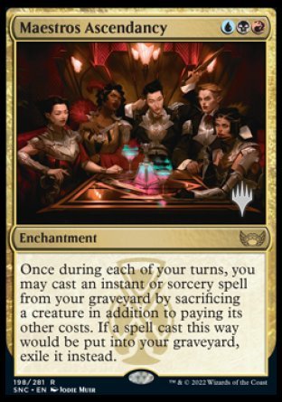 Maestros Ascendancy (Promo Pack) [Streets of New Capenna Promos] | Webway Games