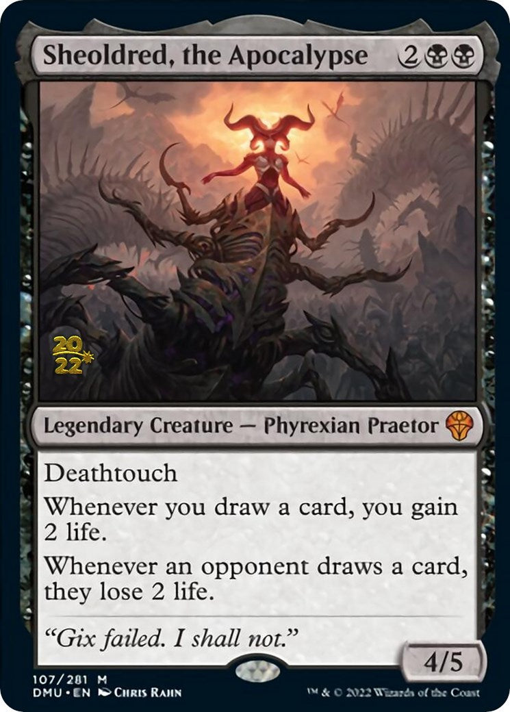 Sheoldred, the Apocalypse [Dominaria United Prerelease Promos] | Webway Games