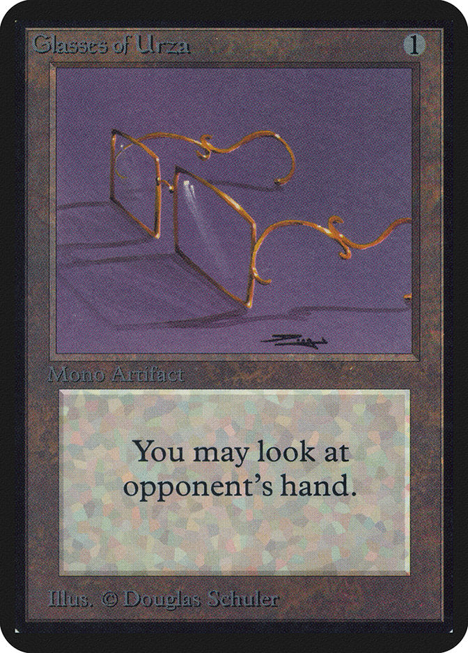 Glasses of Urza [Limited Edition Alpha] | Webway Games