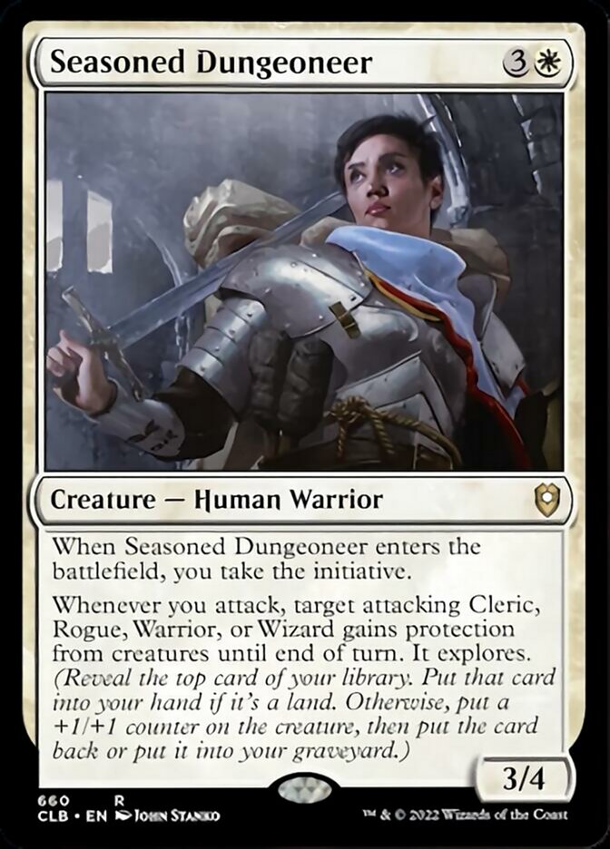 Seasoned Dungeoneer [Commander Legends: Battle for Baldur's Gate] | Webway Games