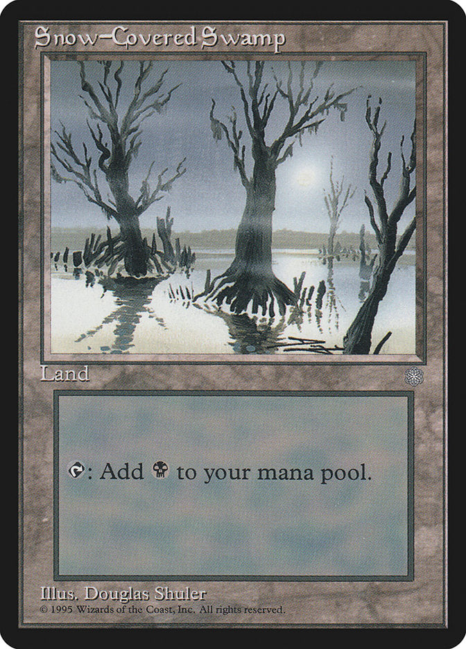 Snow-Covered Swamp [Ice Age] | Webway Games