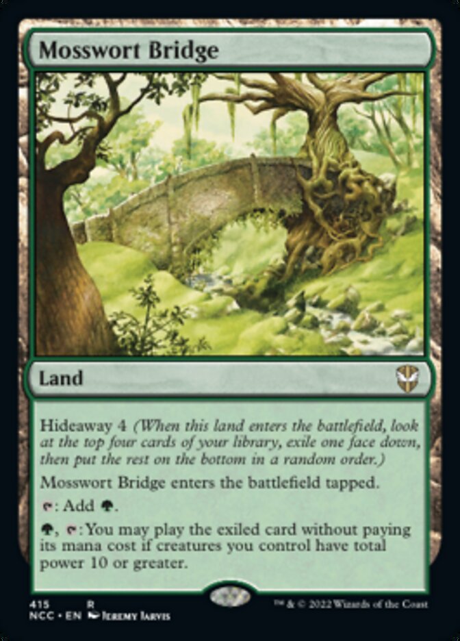 Mosswort Bridge [Streets of New Capenna Commander] | Webway Games
