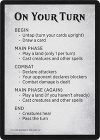 Rules Card (WAR Bundle) [Unique and Miscellaneous Promos] | Webway Games