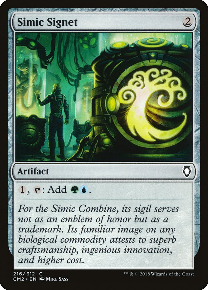 Simic Signet (216/312) [Commander Anthology Volume II] | Webway Games