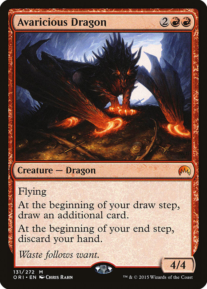 Avaricious Dragon [Magic Origins] | Webway Games