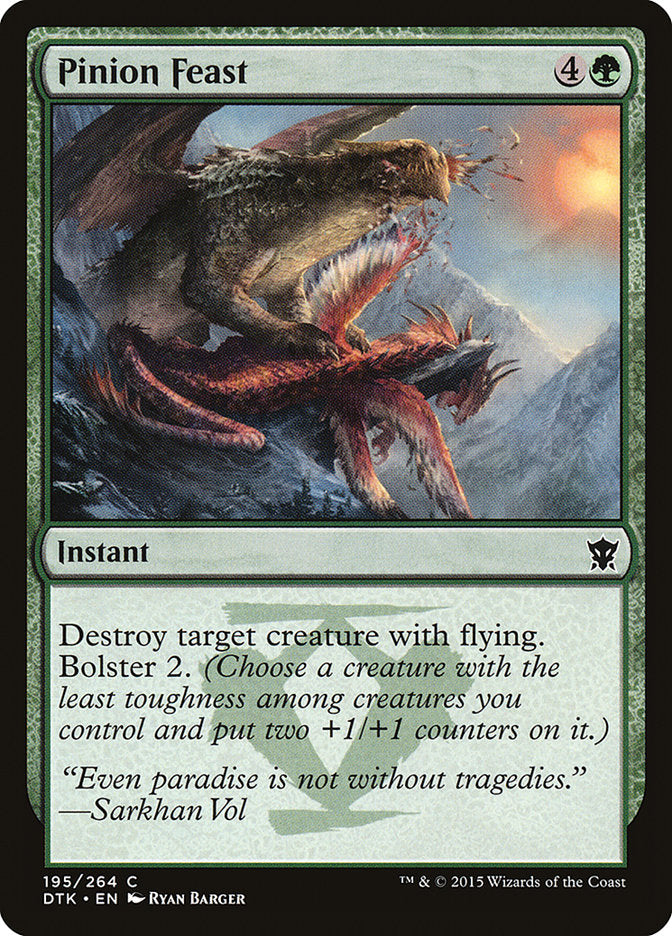 Pinion Feast [Dragons of Tarkir] | Webway Games