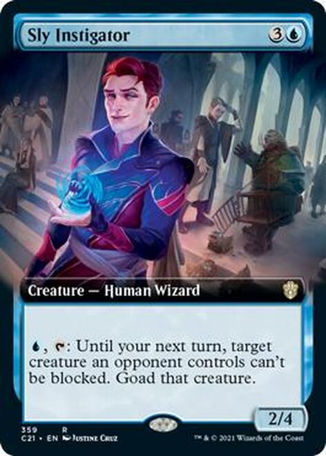 Sly Instigator (Extended) [Commander 2021] | Webway Games