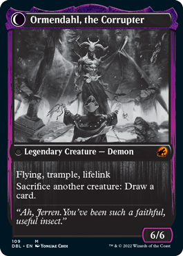 Jerren, Corrupted Bishop // Ormendahl, the Corrupted [Innistrad: Double Feature] | Webway Games