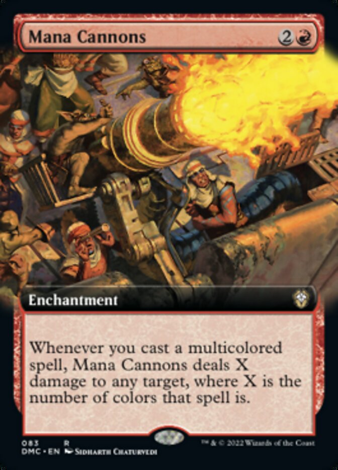 Mana Cannons (Extended Art) [Dominaria United Commander] | Webway Games