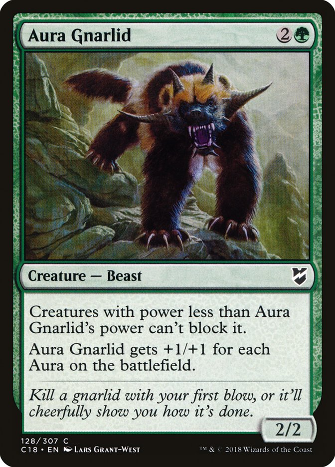 Aura Gnarlid [Commander 2018] | Webway Games