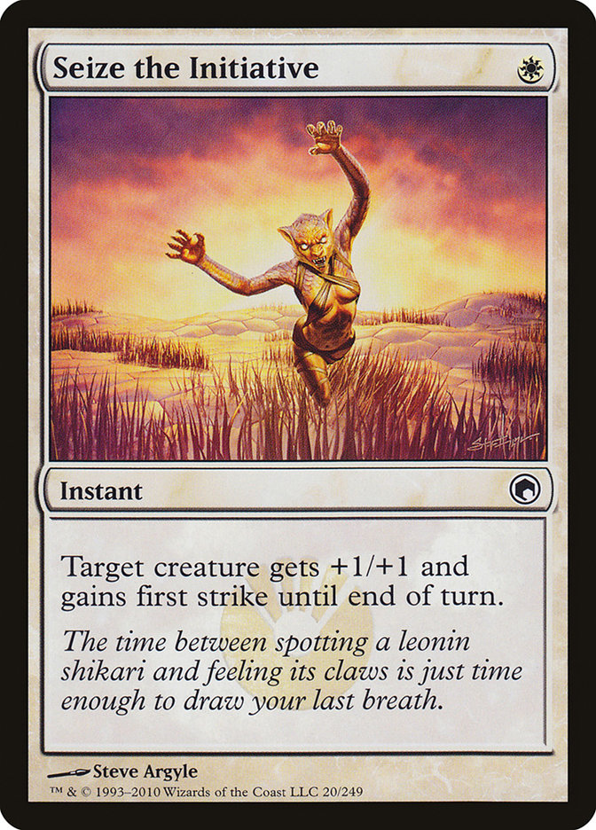 Seize the Initiative [Scars of Mirrodin] | Webway Games
