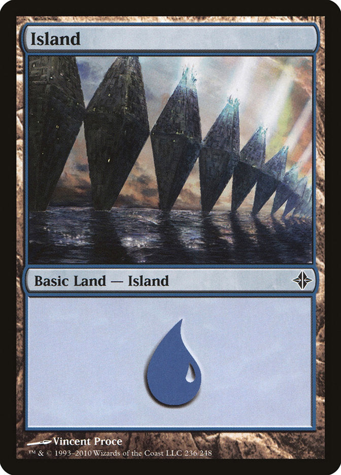 Island (#236) [Rise of the Eldrazi] | Webway Games