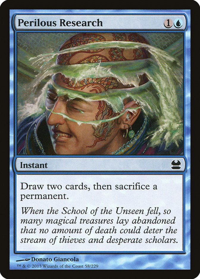 Perilous Research [Modern Masters] | Webway Games