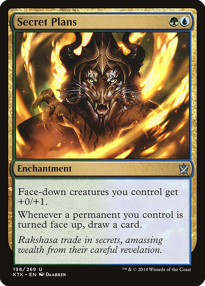 Secret Plans [Khans of Tarkir] | Webway Games