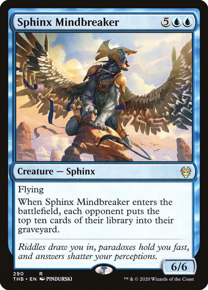 Sphinx Mindbreaker [Theros Beyond Death] | Webway Games
