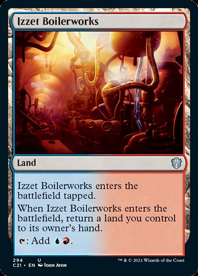 Izzet Boilerworks [Commander 2021] | Webway Games