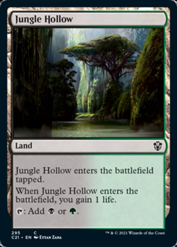 Jungle Hollow [Commander 2021] | Webway Games